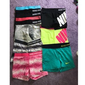 Medium Nike spandex shorts